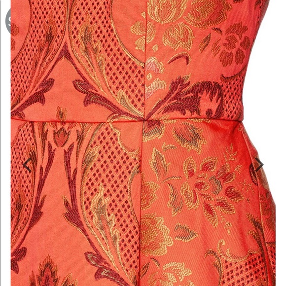 Alice + Olivia Mollie Fit & Flare Brocade Dress - Picture 5 of 11